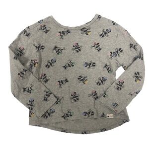 Gap x Disney Minnie Mouse Colorful Long Sleeve Toddler Girls Shirt 4-5 Years
